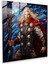 Marvel Cam Baskı - Thor Vitray Mozaik - Marvel, Cam Duvar Sanatı, Vitray Mozaik, Cam Sanat, 70X70 1