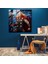 Marvel Cam Baskı - Thor Vitray Mozaik - Marvel, Cam Duvar Sanatı, Vitray Mozaik, Cam Sanat, 70X70 2