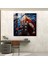 Marvel Cam Baskı - Thor Vitray Mozaik - Marvel, Cam Duvar Sanatı, Vitray Mozaik, Cam Sanat, 70X70 3