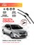 Toyota Corolla Silecek Seti 1.4 1.6 Motor Araca Özel Orjinal Aparat (2007 - 2017) Arası 1