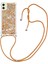 Samsung Galaxy A05 4g Tpu Hareketli Sıvı Glitter Kabuk Kradard Gold/hearts Telefon Kılıfı (Yurt Dışından) 1
