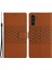 Samsung Galaxy A15 5g Baskılı Rhombus Kahverengi Telefon Kılıfı (Yurt Dışından) 1