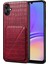 Samsung Galaxy A05 4g Pu+Pc+Tpu Kart Holder Rose Telefon Kılıfı (Yurt Dışından) 1
