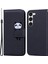 Samsung Galaxy S24 Için+ Karikatür Hayvan Desen Pu Deri Cep ları Kayış Black Telefon Kılıfı (Yurt Dışından) 1