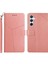 Samsung Galaxy S23 Fe Cep Y Şeklinde Hat Baskı Tpu+Pu Deri Telefon Kılıfı (Yurt Dışından) 1