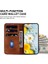 Samsung Galaxy S24 Için+ Deri Izli Çiçek Kahverengi Telefon Kılıfı (Yurt Dışından) 2
