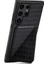 Samsung Galaxy S23 Ultra Pu+Pc+Tpu Gizli Black Telefon Kılıfı (Yurt Dışından) 2