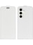 Samsung Galaxy S24+ Pu Deri Dikey Flip Beyaz Telefon Kılıfı (Yurt Dışından) 1