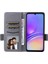 Samsung Galaxy A05 4g Litchi Doku Cep Deri Grey Telefon Kılıfı (Yurt Dışından) 2