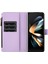 Samsung Galaxy Z Fold4 5g Fermuar Cep Pu Deri Litchi Doku Telefon Kılıfı (Yurt Dışından) 2