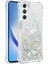 Samsung Galaxy A25 5G/A24 4g Glitter Tpu Sıvı Yüzen Şelale Silver/kalpler Telefon Kılıfı (Yurt Dışından) 1