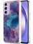 Samsung Galaxy A15 5g Kaplama Mermer Desen Telefon Kılıfı (Yurt Dışından) 1