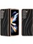 Samsung Galaxy Z For For Fold5 5g Arka Pu Deri Kaplamalı Pc Nano Elektraplatma Black Telefon Kılıfı (Yurt Dışından) 1