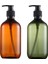 YEŞIL-300ML Stili Banyo Sabunu Dispenserleri Şampuan Vücut Sabunu Şişesi Banyo Sabunu Jeli ve Kozmetik Kabı Için Boş ml (Yurt Dışından) 3