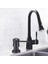 Siyah Mat Tarzı Sabunluk Siyah Mutfak Sabunu Deterjan Dispenseri Şişesi Sıvı Sabunluklar Pompa 500 ml Banyo Aksesuarı Setleri Inşa (Yurt Dışından) 4