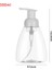 300ML Şeffaf Stil 1 Adet Sabun Köpük Şişesi Dağıtıcı Seyahat Plastik Köpük Şişesi Uygun Taşınabilir Şişe Duş Jeli Pompa Şişesi (Yurt Dışından) 1