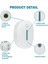 Pil Sıvı Stili 550 ml Fotoselli El Köpük Sabunluk Otomatik Sensör Temizleyici Sıvı Jel Alkol Sprey Duvara Monte Banyo Aksesuarları (Yurt Dışından) 5