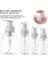 BEYAZ-1-80ML Tarzı ml Plastik Köpük Pompa Şişesi Boş Yüz Kirpik Kozmetik Şişe Temizleyici Sabunluk Köpük Şişesi (Yurt Dışından) 2