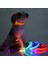 Beyaz Stil L 45-52CM Leopar LED Köpek Tasması Aydınlık Ayarlanabilir Parlayan Köpekler Için Yaka Pet Gece Güvenliği Naylon Yaka Aydınlık LED Parlak Köpek Tasması (Yurt Dışından) 4