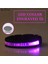 Pembe Tarzı 52-60CM Özel Yazı LED Köpek Yaka Kişiselleştirilmiş Naylon Pet Köpek Künyesi Yaka Kedi Ayarlanabilir Parlayan Köpek Tasması LED Işık Gece Güvenliği (Yurt Dışından) 1