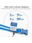 Mavi Stil Xs Boyun 18-28CM Ipx7 Su Geçirmez LED Köpek Yaka Köpekler Için Noel USB Şarj Yaka Köpek Yavruları Anti-Kayıp Kurşun Pet Ürünleri Köpek Aksesuarları (Yurt Dışından) 5