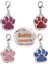 Pembe Yakalı Stil M 30-50CM Boyun Kişiselleştirilmiş Özel Köpek Tasması Isim Kimlik Etiketleri Isteğe Bağlı Boyun Askısı Küçük ve Orta Boy Pitbull Bulldog Pugs Beagle Için Uygun (Yurt Dışından) 4