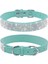 A1 Stili L51X2 5cm Küçük Orta Köpekler Catuahua Pug Yorkshire Için Bling Rhinestone Köpek Kedi Yaka Ayarlanabilir Deri Ilmek Yavru Kedi Yaka (Yurt Dışından) 1