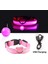 Pembe USB Stili 5.5x3.5cm USB Şarj LED Dogbutton Pil Yaka Anti-Lostavoid Araba Kaza Yaka Puppies Aydınlık Yaka Kolye Talepleri (Yurt Dışından) 1