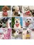 Desen K Stili L Beden Ayarlanabilir Köpek Önlükleri Küçük Orta Köpek Tasmaları Üçgen Köpek Bandanalar Sevimli Kediler Kolye Eşarp Evcil Hayvanlar Yavru Papyon Tımar (Yurt Dışından) 3