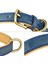 Mavi Stil M29-38CM Deri Köpek Tasması Ayarlanabilir Çift D-Ring Köpek Kontrolü Küçük Orta Büyük Köpekler (Yurt Dışından) 4
