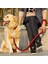 Pembe Tarzı S Beden 1.2m Uzunluk Çift Telli Halat Büyük Köpek Tasmalar Metal P Zincir Toka Ulusal Renk Pet Çekiş Halat Yaka Büyük Köpekler Için Set (Yurt Dışından) 4