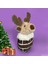 No.4 Tarzı Yeni Pet Köpek Isırığı Oyuncak Noel Elk Zencefilli Kurabiye Adam Köpek Kemiren Peluş Sondaj Kukla Isırığı Dayanıklı Pet Eğitim Malzemeleri (Yurt Dışından) 1