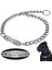 Gümüş Tarzı 60CM Kişiselleştirilmiş Pet Köpek Zinciri Boğma Yaka Evcil Hayvanlar Eğitimi Oyulmuş Kimlik Kayma Yaka Gerdanlık Orta Büyük Köpekler Pitbull Pug Bulldog (Yurt Dışından) 2