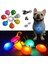 Kırmızı Pil Stili S Beden USB Şarj Edilebilir Pet Köpek LED Parlayan Kolye LED Flaş Işıkları Pet Yolları Aksesuarlar Karanlıkta Parlıyor Parlak Kolye Köpek Tasması (Yurt Dışından) 2