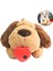 H Kalp Atışı ve Isı Stili Son Köpek Oyuncak Peluş Oyuncak Rahat Davranış Eğitim Yardımı Oyuncak Kalp Yendi Köpekler Kediler Için Yatıştırıcı Isıtma Peluş Bebek Uyku (Yurt Dışından) 2