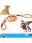 B8-007 Stili M 0.8cm 140CM Köpek Eğitim Tasma Kayma Pet Köpek Naylon Halat Kurşun Askı S M L Xl Için Ayarlanabilir Çekiş Yaka (Yurt Dışından) 2