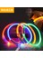 Yeşil Stil L Beden Rojeco LED USB Köpek Tasması Şarj Edilebilir LED Gece Güvenliği Pet Köpek Tasmaları Tüp Yanıp Sönen Glow Parlayan Aydınlık Gece Köpek Tasma Kurşun (Yurt Dışından) 5