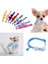 D Stili 19-32CM Moda Sevimli Kitte Yeni Ayarlanabilir Ilmek Naylon Köpek Kedi Pet Yaka Papyon Çan Köpek Şeker Renk Kravat (Yurt Dışından) 3