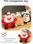 Kardan Adam Stili Pet Köpek Oyuncak Peluş Noel Bebekleri Pet Azı Dişleri Diş Bebek Bb Denilen Sondaj Peluş Isırmaya Dayanıklı Oyuncak Noel Baba Penguen Kardan Adam (Yurt Dışından) 4