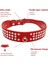 Kırmızı Stil S Beden Rhinestone Köpek Tasması 3 Sıra Süet Deri Diamante Kedi Köpek Tasması Küçük Orta Doguahua Yorkshire Için 5 Renk (Yurt Dışından) 5