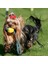 Sarı Stil 7cm cm Pet Köpek Eğitim Oyuncak Topu Yıkılmaz Katı Lastik Top Çiğneme Taşıyıcı Halat Bite ile Bite Oyuncak Oyna (Yurt Dışından) 3