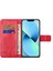 iPhone 15 Plus Stand Cüzdan Pu Deri + Tpu Telefon Kılıfı (Yurt Dışından) 4