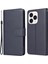iPhone 15 Manyetik Kapatma Flip Pu Deri Telefon Stand Cüzdan Cep Telefon Kılıfı (Yurt Dışından) 1
