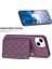iPhone 15 Kart Tutucu Kickstand Pu Deri Kaplı Tpu Sonbahar Geçirmez Telefon Kasası Telefon Kılıfı (Yurt Dışından) 5