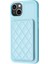iPhone 15 Plus Kart Tutucu Kickstand Şok Emme Pu Deri Kaplı Tpu Telefon Kasası Telefon Kılıfı (Yurt Dışından) 1