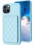iPhone 15 Plus Kart Tutucu Kickstand Şok Emme Pu Deri Kaplı Tpu Telefon Kasası Telefon Kılıfı (Yurt Dışından) 4