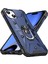 iPhone 15 Tpu+ Pc Koruyucu Yüzük Tutucu Kickstand Sırt Örtüsü Telefon Kılıfı (Yurt Dışından) 2
