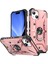 iPhone 15 Tpu+ Pc Koruyucu Yüzük Tutucu Kickstand Sırt Örtüsü Telefon Kılıfı (Yurt Dışından) 1