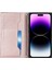 Apple Phone 14 Pro Max Için Baskılı Rhombus Dokusu Pu Deri Fermuar Cep Telefon Cüzdan Stand Tam Koruma Flip Uzun Kayışla Telefon Kılıfı (Yurt Dışından) 2