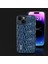 iPhone 15 Plus Gölgelik Dokusu Ince Inek Deri Kaplamalı Pc+Tpu Kapak Telefon Kılıfı (Yurt Dışından) 4
